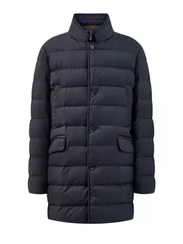 Пуховик Costanzo из габардина и нейлона с внутренним жилетом