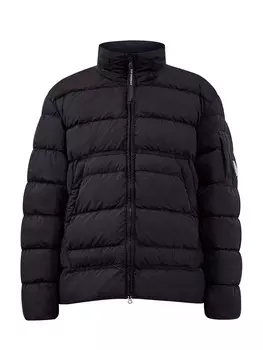 Пуховик из многослойного нейлона Econyl® с потайным капюшоном