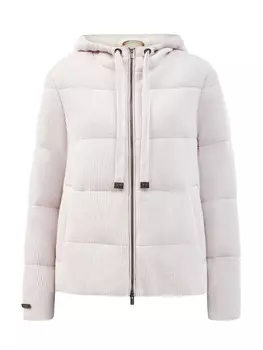 Пуховик из трикотажа и нейлона с отделкой Punto Luce