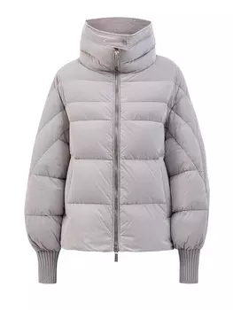 Пуховик Ripoli из матового стеганого нейлона с трикотажными манжетами