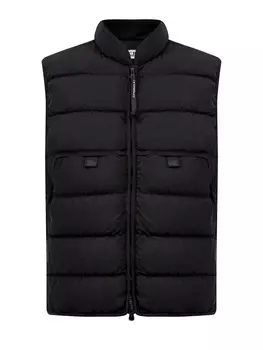 Пуховый жилет Eco-Chrome R из стеганого нейлона Econyl®