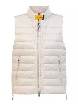 Пуховый жилет Jannah из стеганой влагозащитной тафты с нашивкой