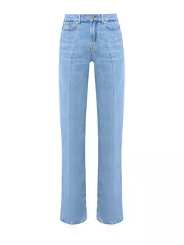 Расклешенные джинсы Lotta в стиле 70-х из выбеленного денима