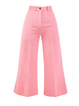 Расклешенные кюлоты из ткани Crepe Couture