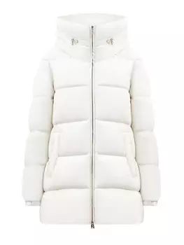 Расклешенный пуховик из сверхлегкой технологичной ткани