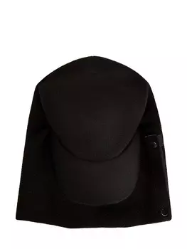 Регулируемая шапка-балаклава из шерсти мериноса с козырьком