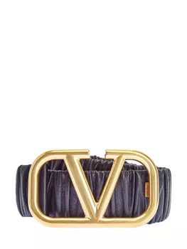 Ремень из мягкой кожи с макро-пряжкой VLOGO