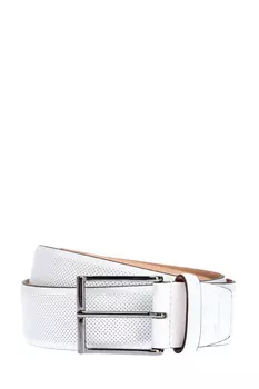 Ремень из перфорированной кожи