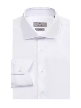 Рубашка из гладкого хлопкового поплина Stretch