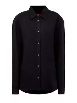 Рубашка S-Simply из струящегося лиоцелла с вышивкой