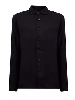 Рубашка в стиле casual из натуральной льняной ткани