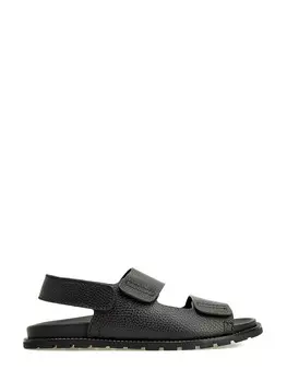 Сандалии из крупнозернистой кожи с анатомической подошвой