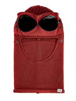 Шапка-балаклава Goggles из шерстяной пряжи