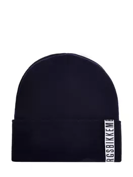 Шапка-бини с контрастной репсовой лентой