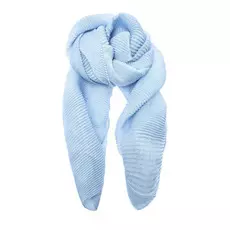 Шарф из кашемира и шелка с эффектом плиссе