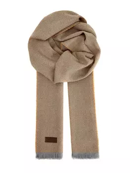 Шарф в стиле sprezzatura из шерсти и кашемира