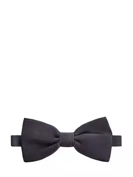 Шелковый галстук-бабочка в элегантном пепельном оттенке