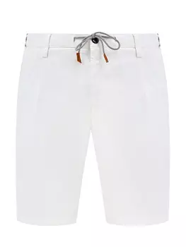 Шорты в стиле sprezzatura с контрастными вставками