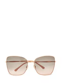 Солнцезащитные очки с мерцающей оправой и градиентными линзами