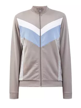 Спортивная толстовка на молнии с жаккардовой лентой