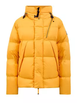 Стеганый пуховик Cloud из влагозащитного нейлона Cordura с нашивкой