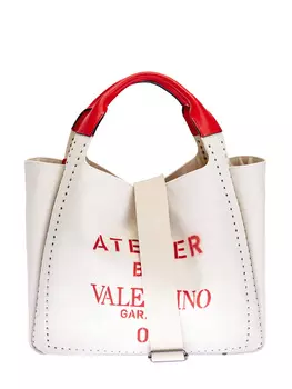 Сумка Atelier Bag с трафаретным принтом и кожаной отделкой