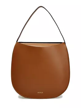 Сумка Corvus Saddle из гладкой телячьей кожи с цепочкой