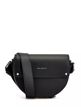 Сумка-crossbody K/Ikon из гладкой кожи