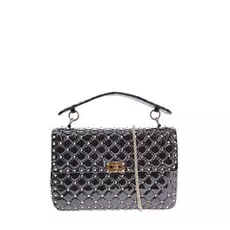 Сумка Free Rockstud Spike с глянцевым полимерным верхним слоем