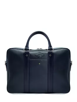 Сумка из шагренированной кожи со съемным плечевым ремнем