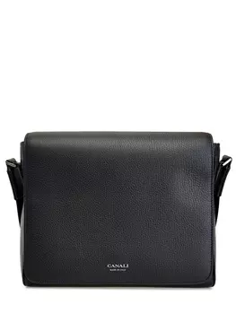 Сумка-мессенджер из матовой крупнозернистой кожи