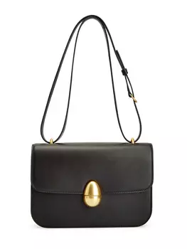 Сумка Phoenix из гладкой кожи с крупным фигурным замком