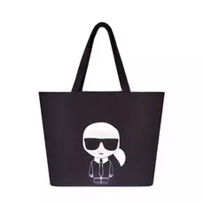 Сумка-шоппер из плотного хлопка с принтом K/Ikonik