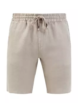 Светлые шорты в стиле leisure из натурального льна