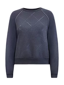 Свитшот с цепочками Punto Luce и узором из полупрозрачных пайеток