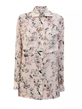Свободная блуза из шелка с флористическим принтом Ramage