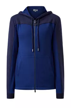 Толстовка-colorblock из плотного хлопка интерлок