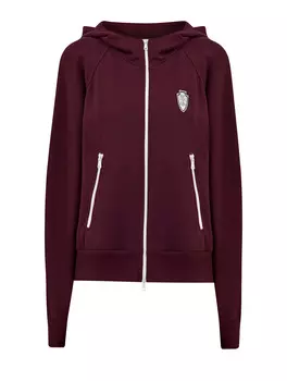 Толстовка Travelwear из хлопкового пике с капюшоном и логотипом