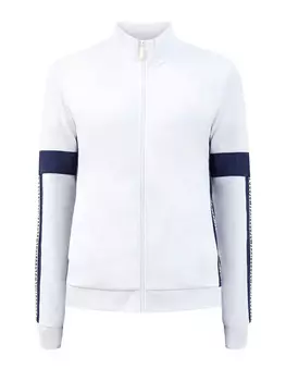 Толстовка в спортивном стиле из гладкого хлопка