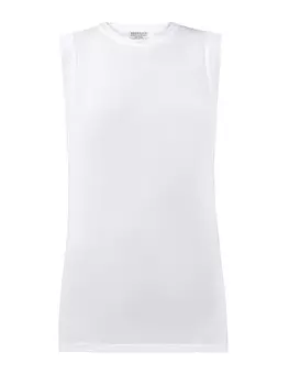 Топ из легкого хлопкового джерси с цепочкой Мониль