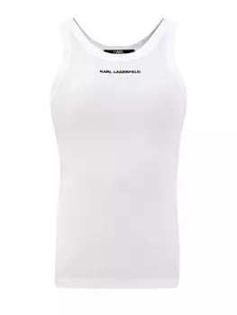 Топ из мерсеризованного хлопка в английскую резинку