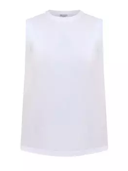 Топ из мягкого джерси с цепочкой Мониль