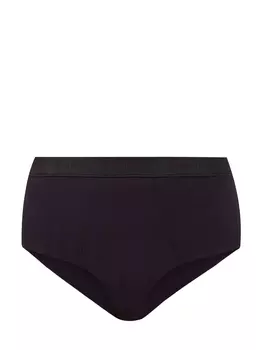 Трусики на высокой посадке из эластичной ткани