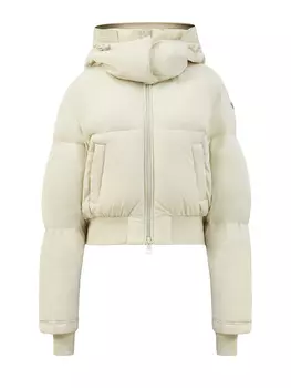 Укороченная куртка W-Peyt из нейлона ViralOff с капюшоном