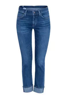 Укороченные джинсы slim Jazmin Ancle с отворотами