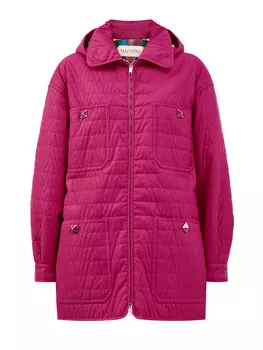 Утепленная куртка со стеганым мотивом Vlogo и шипами-пирамидами