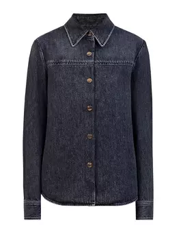 Верхняя рубашка в стиле Western из ароматизированного денима