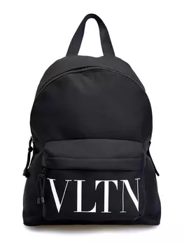 Вместительный рюкзак из нейлона с логотипом VLTN