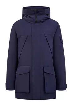 Водонепроницаемая парка с накладными карманами