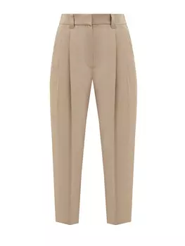 Высокие брюки Tailored с заложенными складками